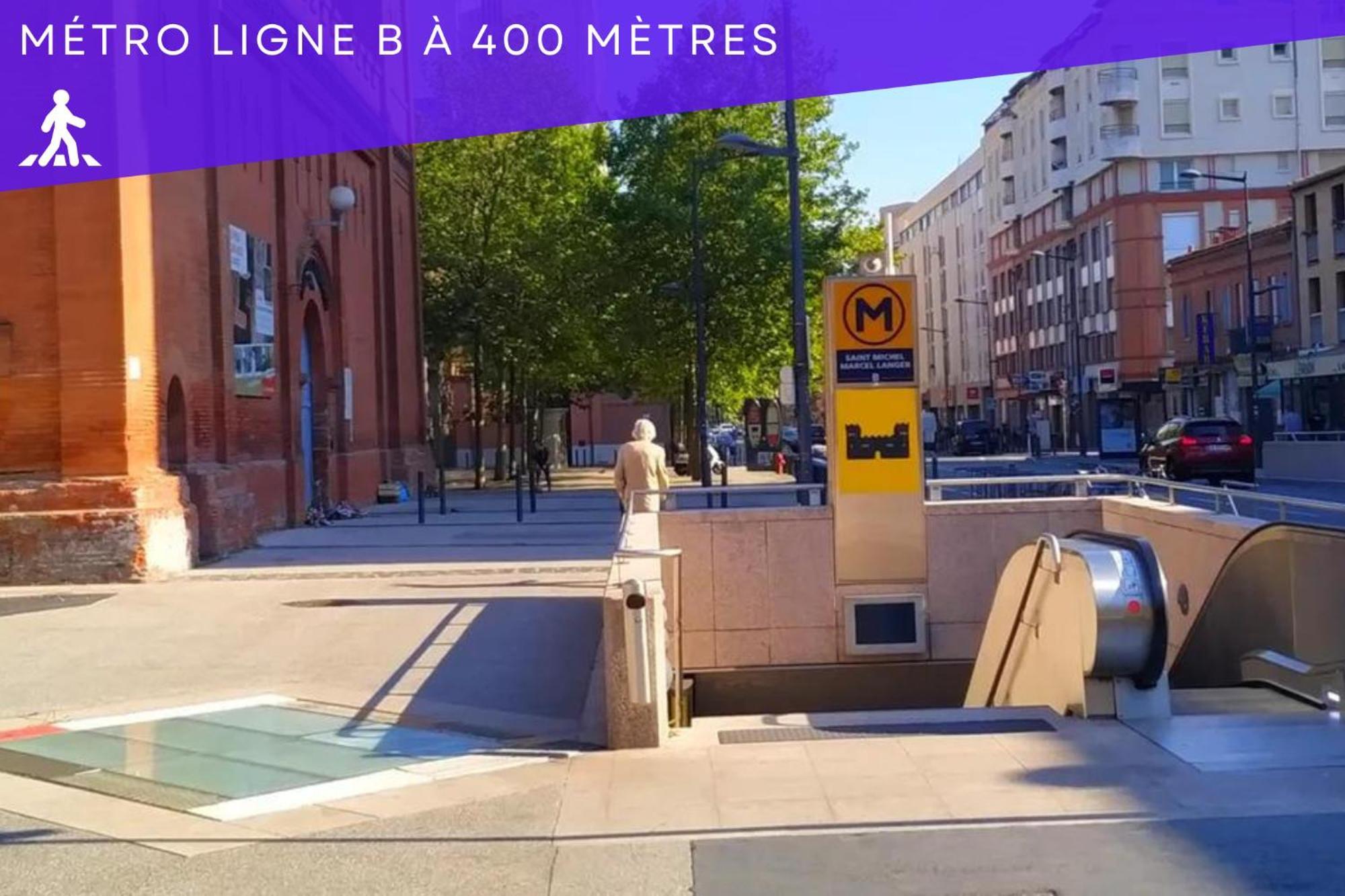 • L'Ocea • Studio - Quartier Busca - Proche Metro Tuluza Zewnętrze zdjęcie